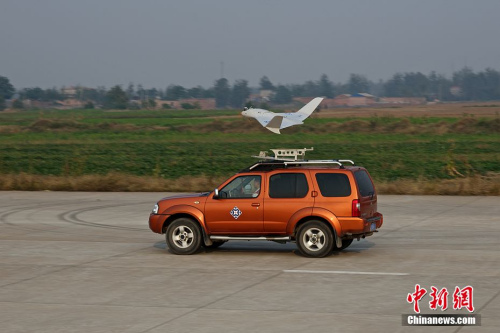 蝠鲼無人機進行試飛 蝠鲼無人機進行試飛