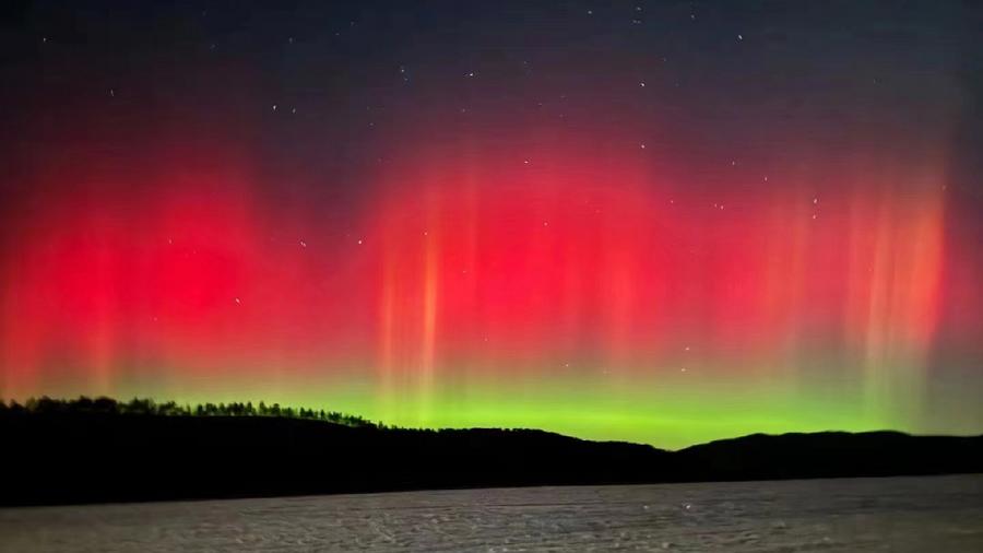是極光！來內蒙古赴一場罕見的視覺盛宴