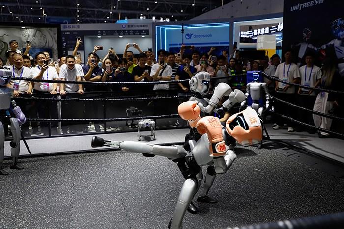 機器人“格斗”人氣高