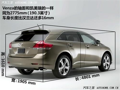 汽車之家 進口豐田 豐田venza 09款 基本型