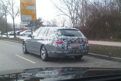 于4月10日發布 全新寶馬5系旅行版再曝