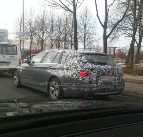 于4月10日發布 全新寶馬5系旅行版再曝