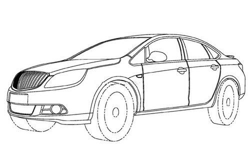國內即將上市 別克英朗三廂線圖曝光!