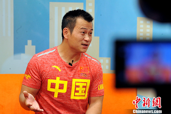 張國(guó)政滿意里約奧運(yùn)舉重成績(jī):每個(gè)人都傾注了熱情